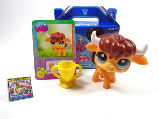 Littlest Pet Shop Gen 7 Blind Box Bull # 5 NIB